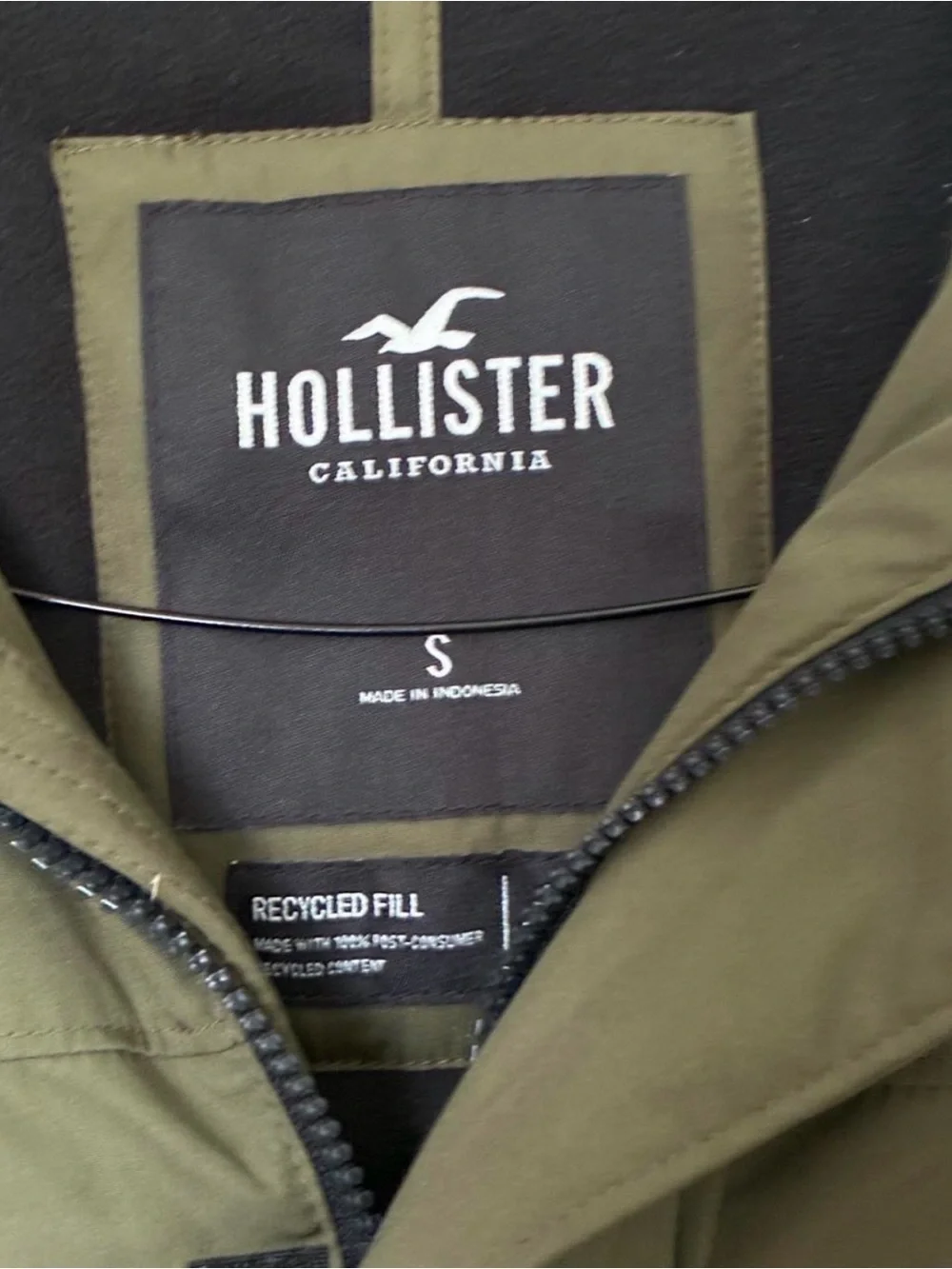 Hollister insulated parka
